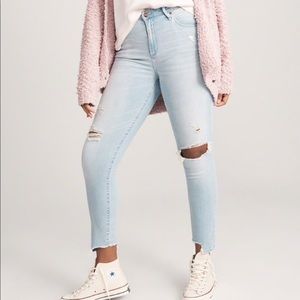 Abercrombie skinny ankle jeans